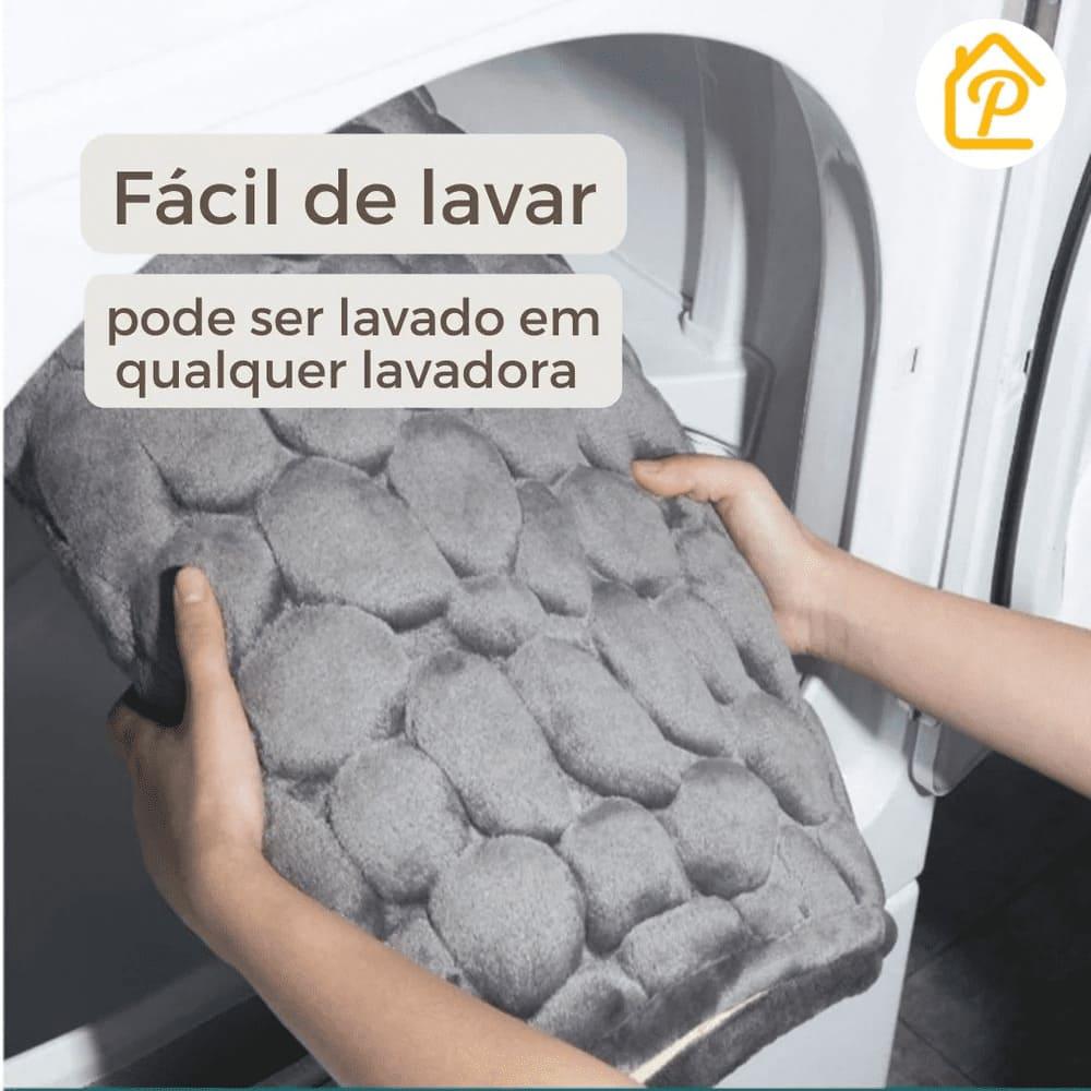 Tapete para Banheiro Antiderrapante Tech - PAGUE 1 LEVE 2 + Brinde Exclusivo